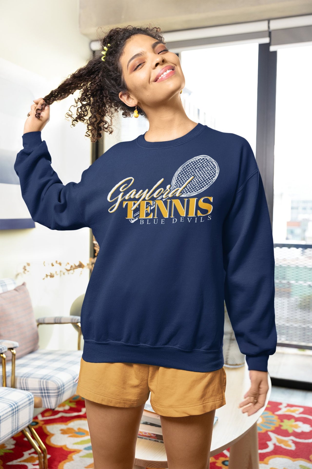 Gaylord Tennis - Crew Neck Sweatshirt - DecalFreakz