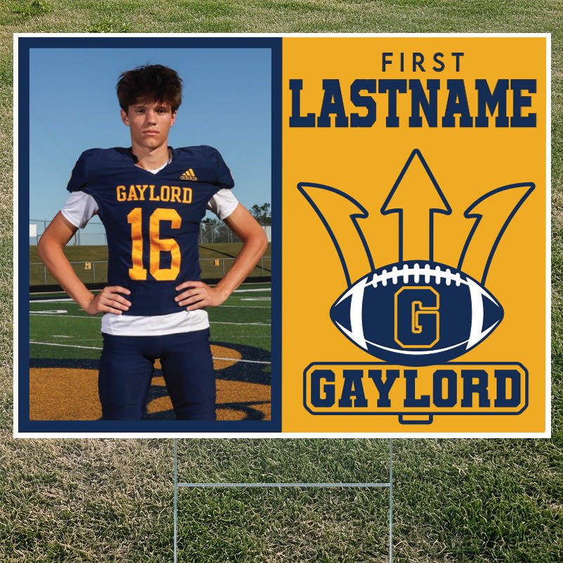 GHS Football Yard Signs - DecalFreakz