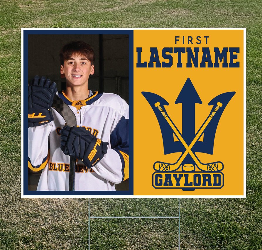 GHS Hockey Yard Signs - DecalFreakz