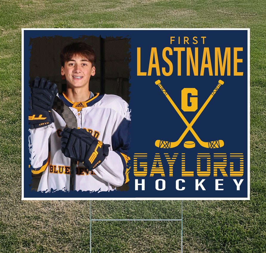 GHS Hockey Yard Signs - DecalFreakz