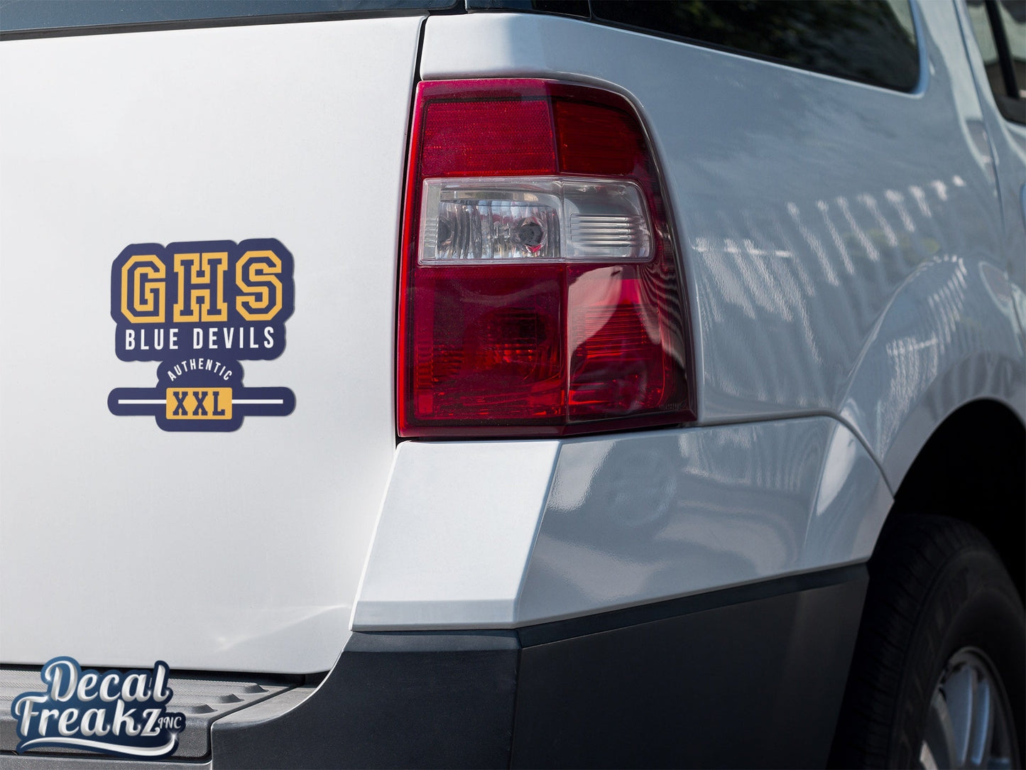 GHS University Style Badge Decal