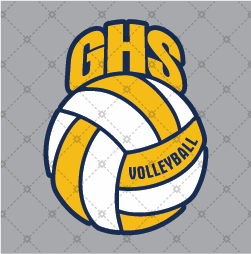 GHS Volleyball Sticker - DecalFreakz