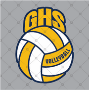 GHS Volleyball Sticker - DecalFreakz
