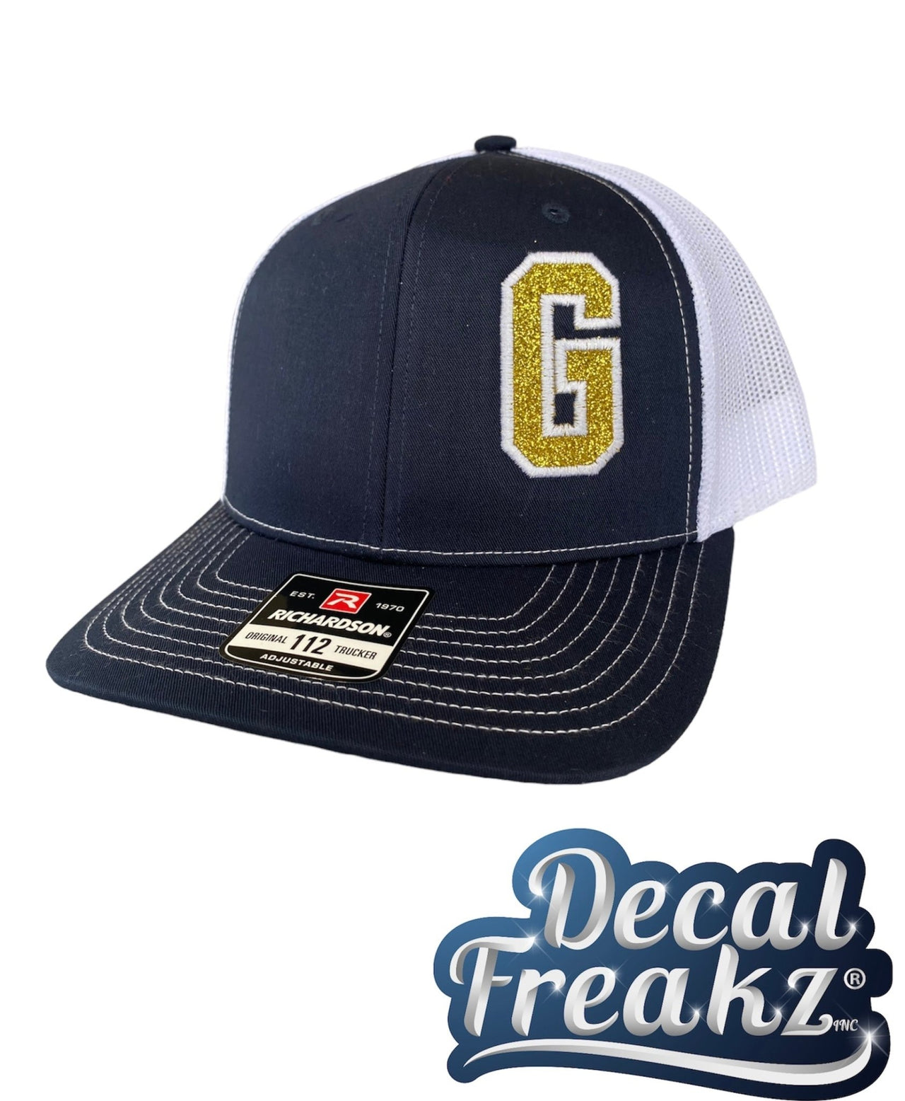 Gold Glitter G Gaylord Snapback