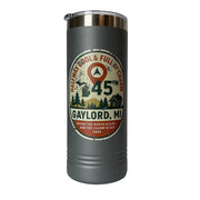 Halfway Cool & Full of Charm 22oz Tumbler – Gaylord, MI - DecalFreakz