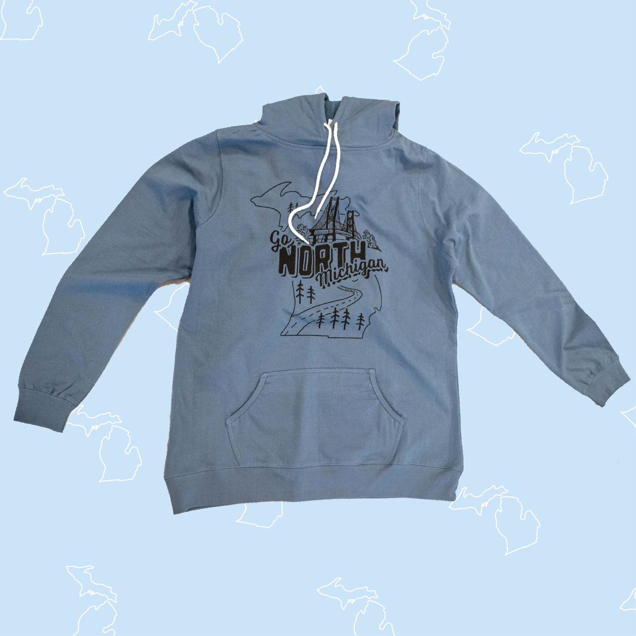 Happy Little Michigan - Hoodie - One color - DecalFreakz