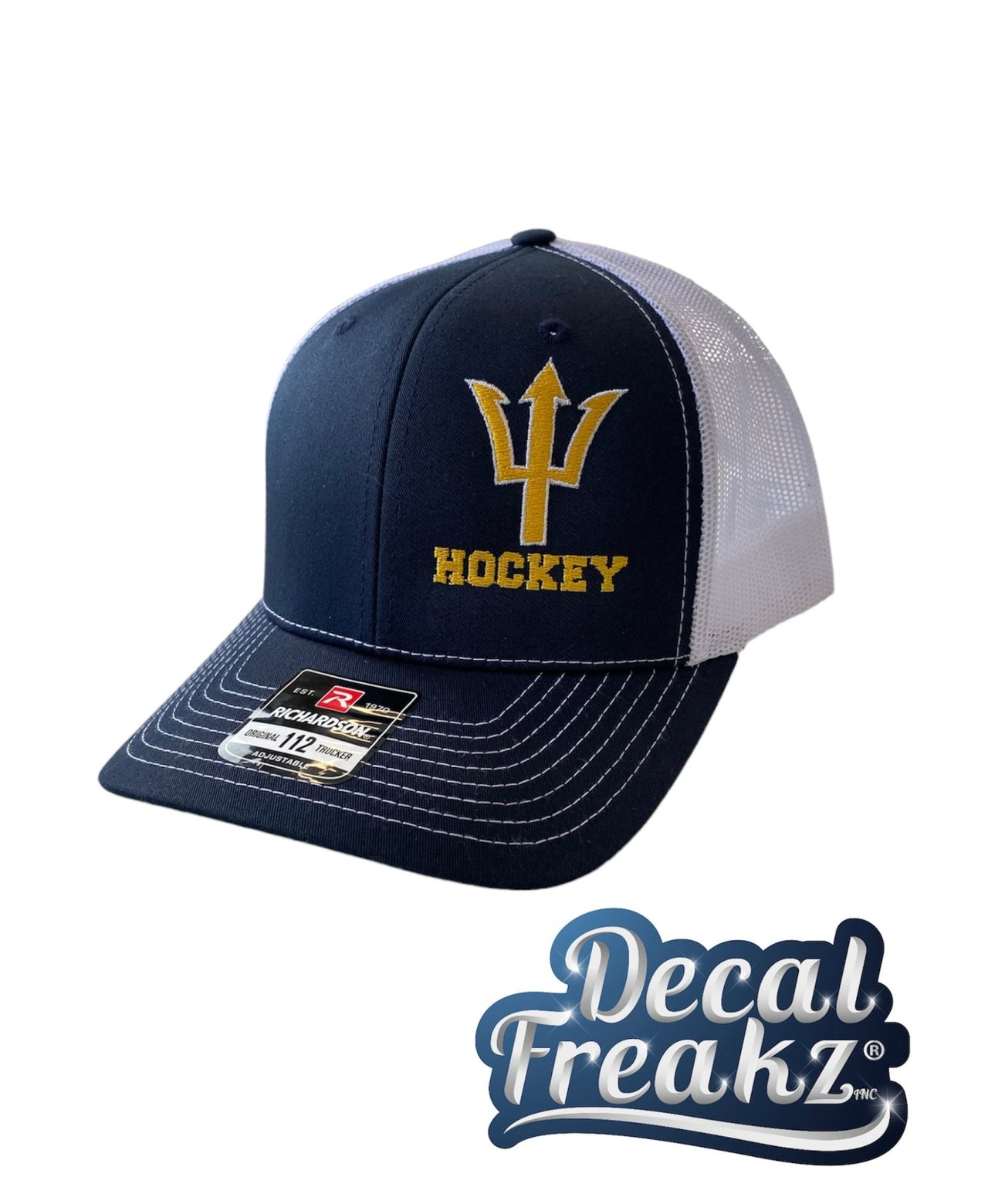 Hockey Trident Embroidered Snapback