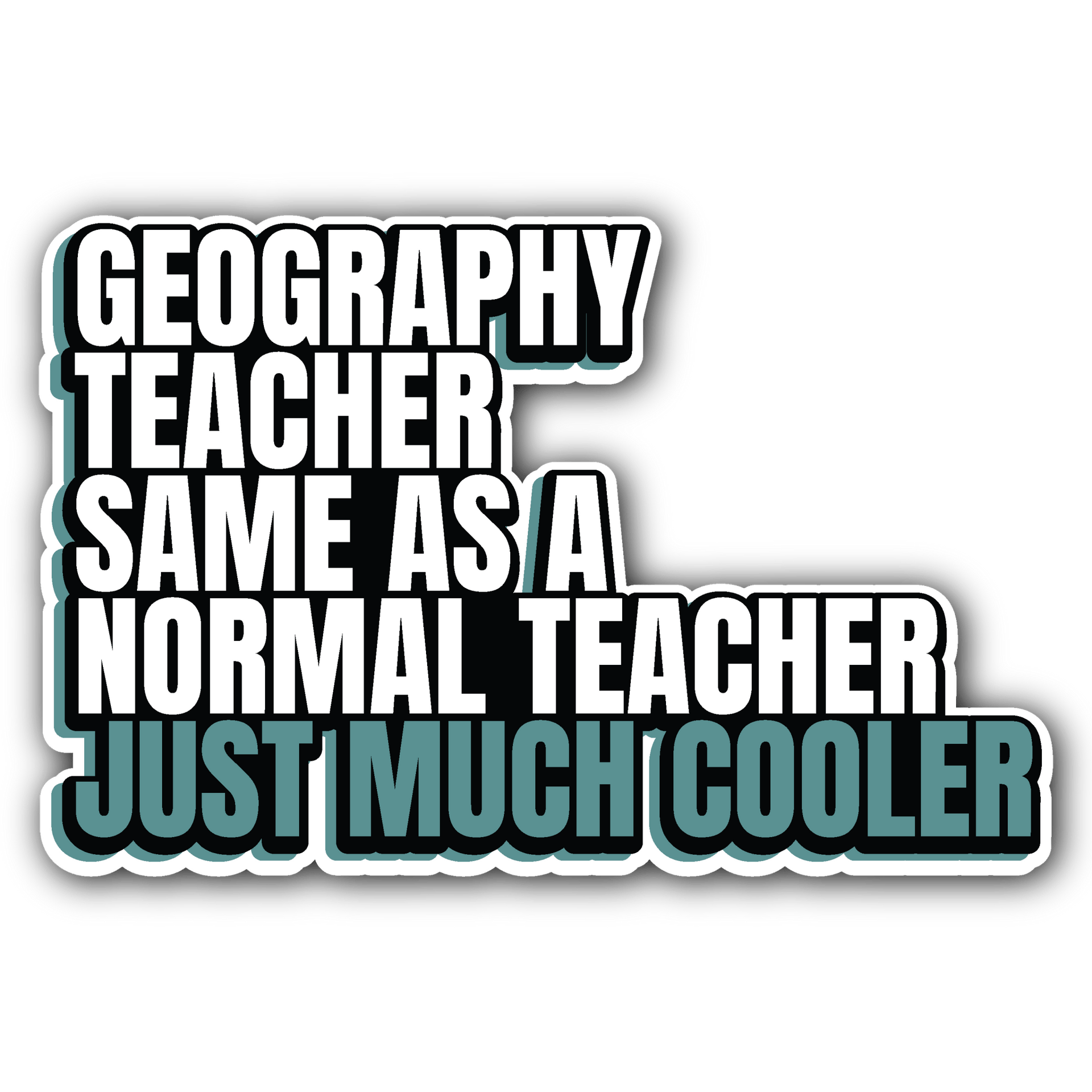 Just Cooler 3in Decal - DecalFreakz