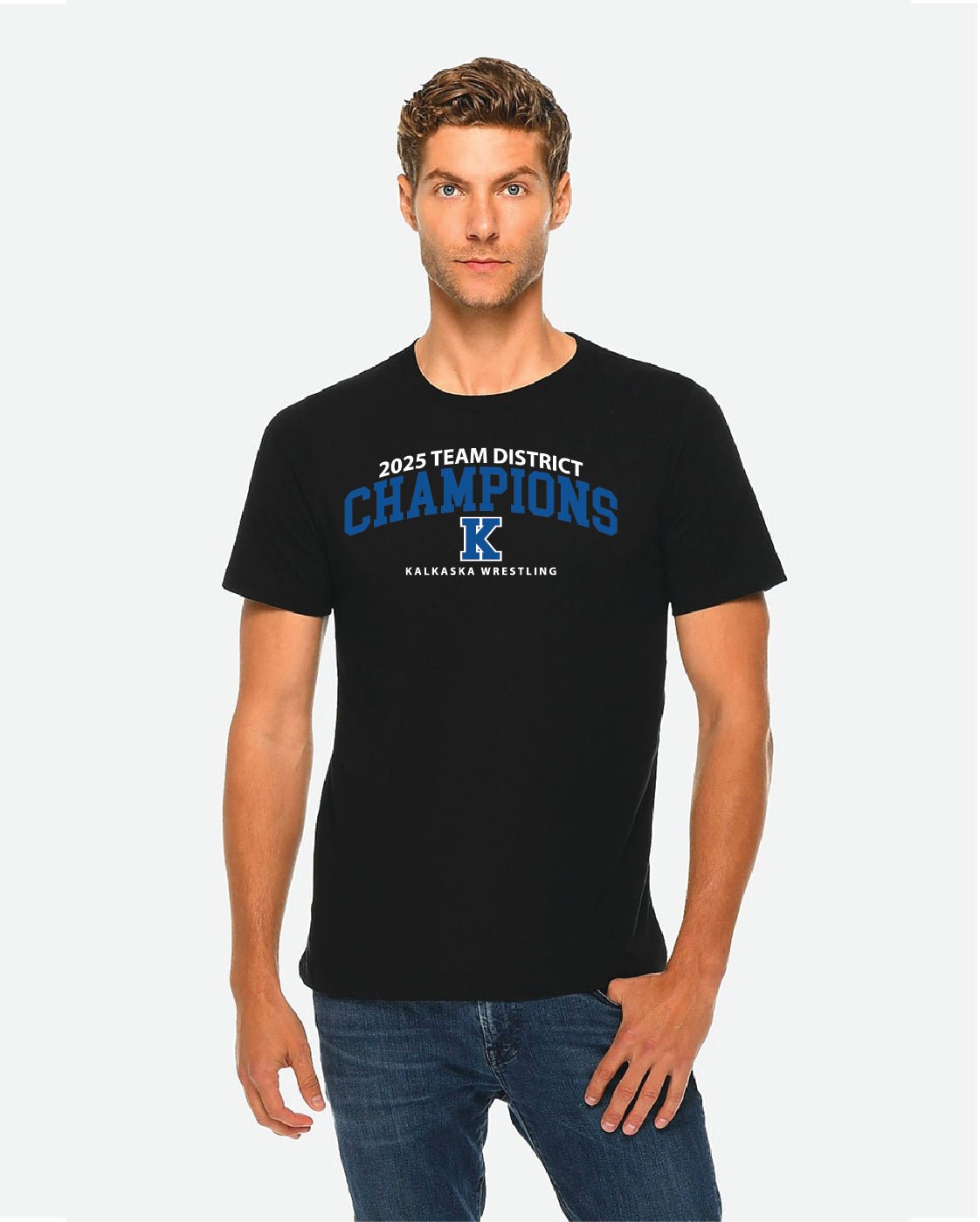 Kalkaska Wrestling - District Champs T shirt - DecalFreakz