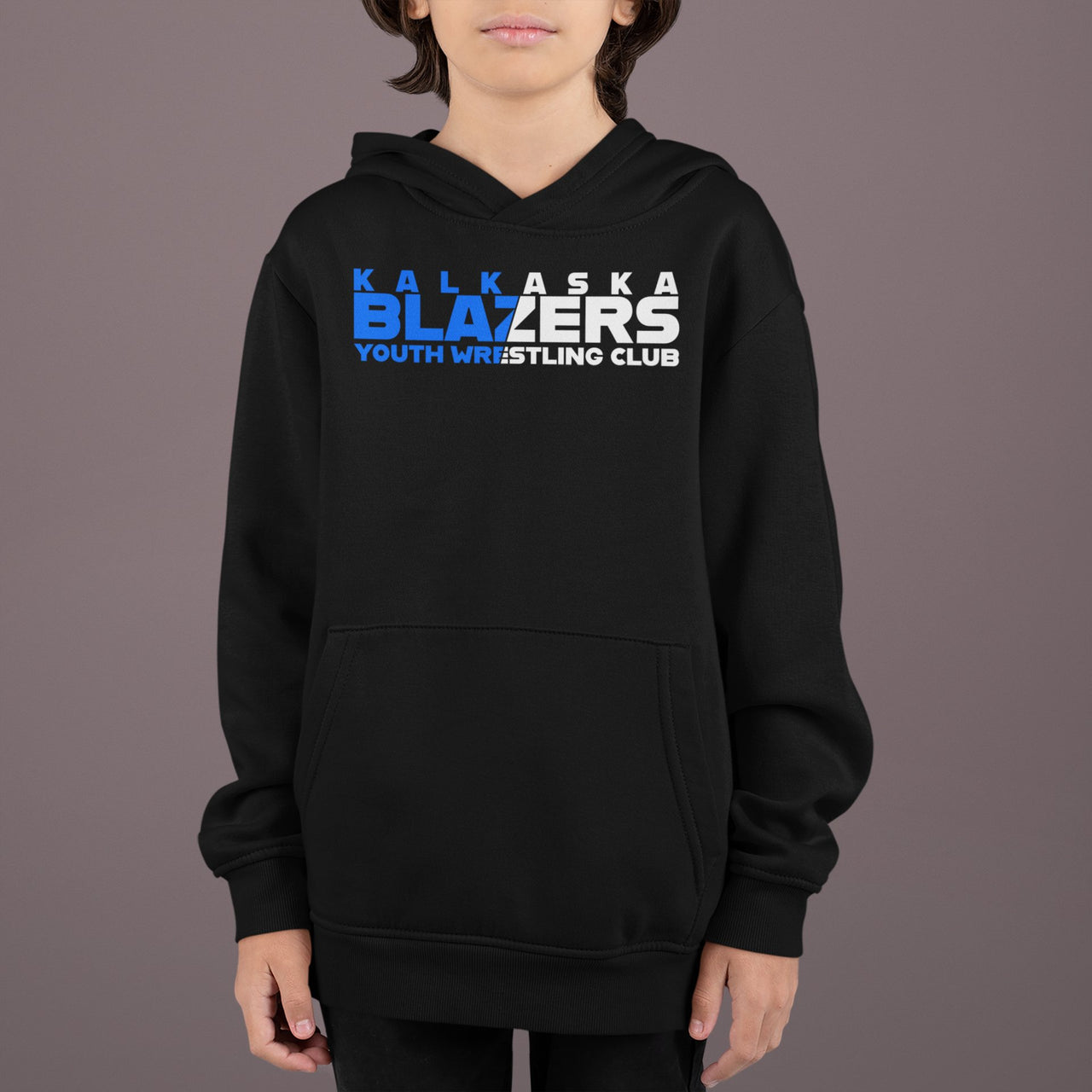 Kalkaska Youth Wrestling - Youth hoodie - DecalFreakz