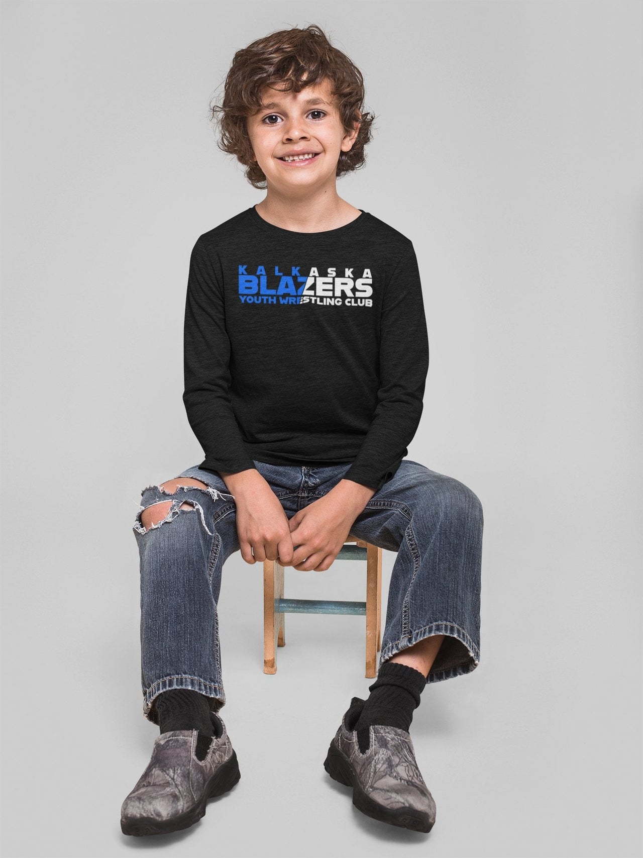 Kalkaska Youth Wrestling - YOUTH Long sleeve - DecalFreakz