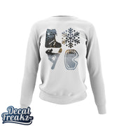 LOVE Snowboard Winter Woods - T-Shirt, Long Sleeve, Crewneck, Hoodie With FREE Decal - DecalFreakz