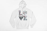 LOVE Snowshoe Icy Berries - T-Shirt, Long Sleeve, Crewneck, Hoodie With FREE Decal - DecalFreakz