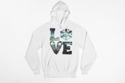 LOVE Snowshoe Northern Lights - T-Shirt, Long Sleeve, Crewneck, Hoodie With FREE Decal - DecalFreakz