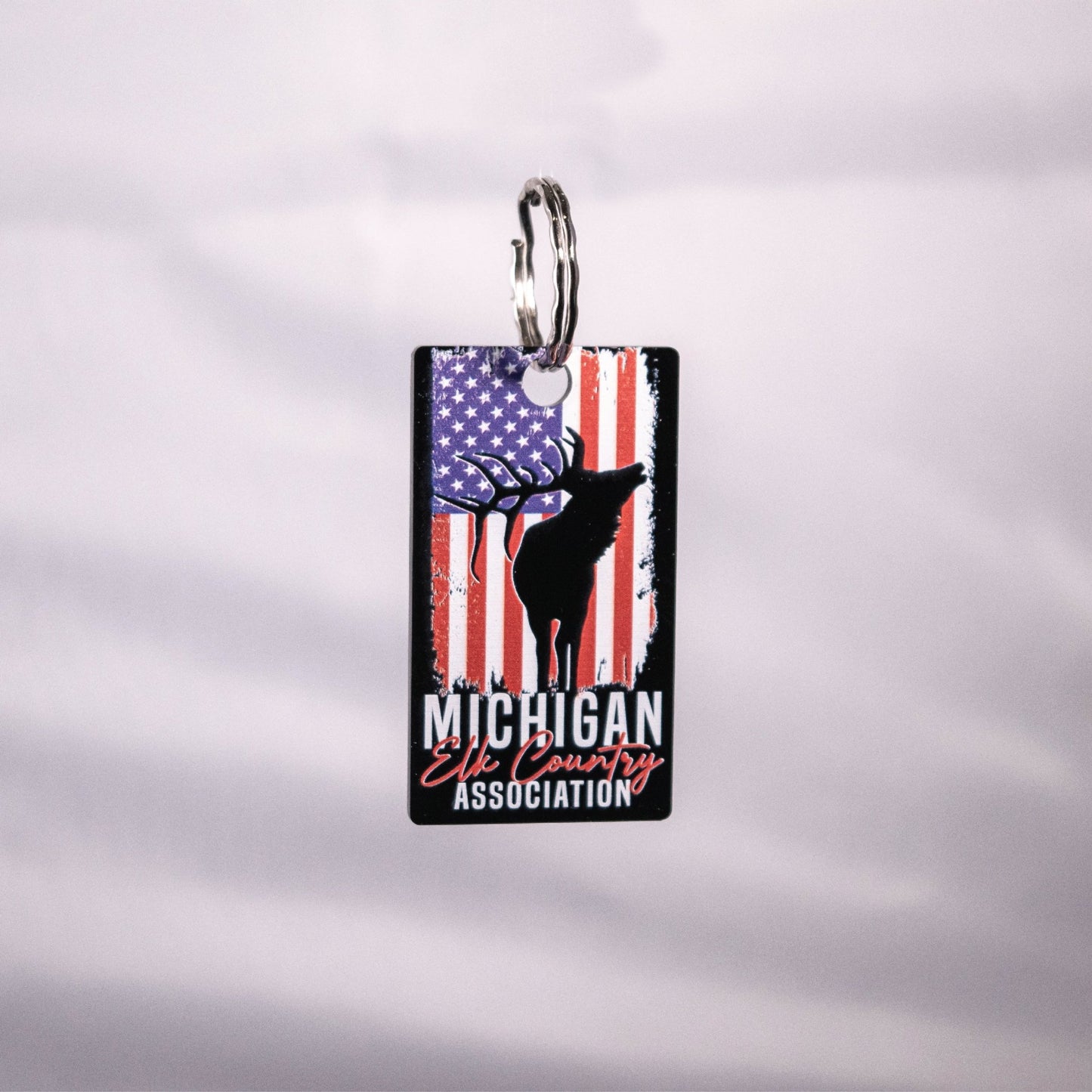 MECA Flag Acrylic Key Tag - DecalFreakz