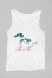 MI Great Lakes Home Beach Shore (Tank – Tee – Hoodie) With FREE Decal - DecalFreakz