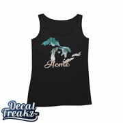 MI Great Lakes Home Beach Shore (Tank – Tee – Hoodie) With FREE Decal - DecalFreakz