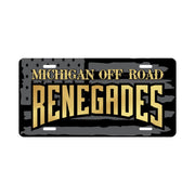 Michigan Off - Road Renegades License Plate - DecalFreakz