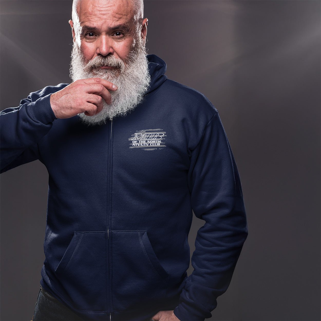Mud Brothers of the North Zip - Up Hoodie - DecalFreakz