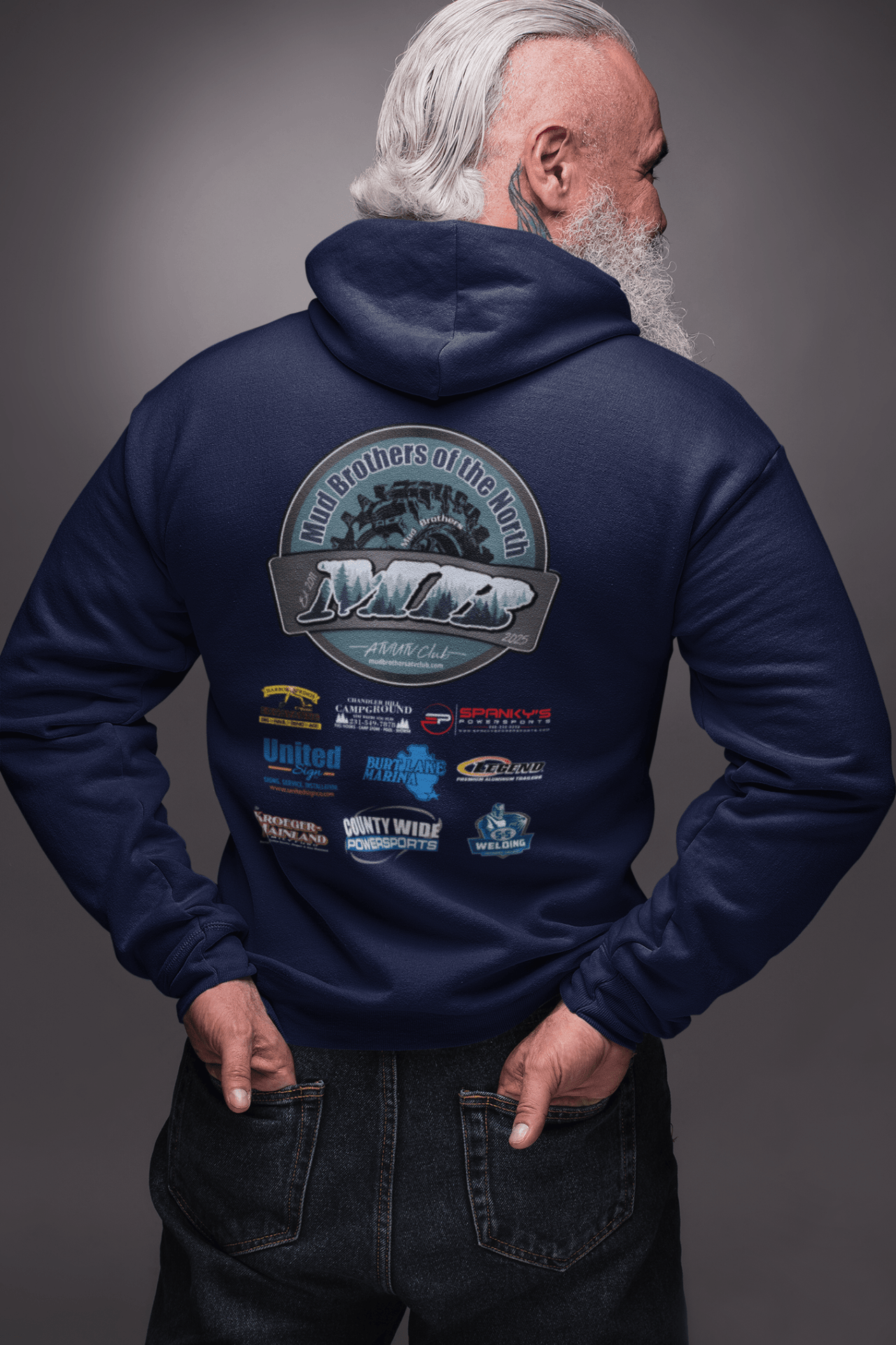 Mud Brothers of the North Zip - Up Hoodie - DecalFreakz