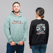 Nasty Northern Moose on the Loose Sweatshirt - DecalFreakz