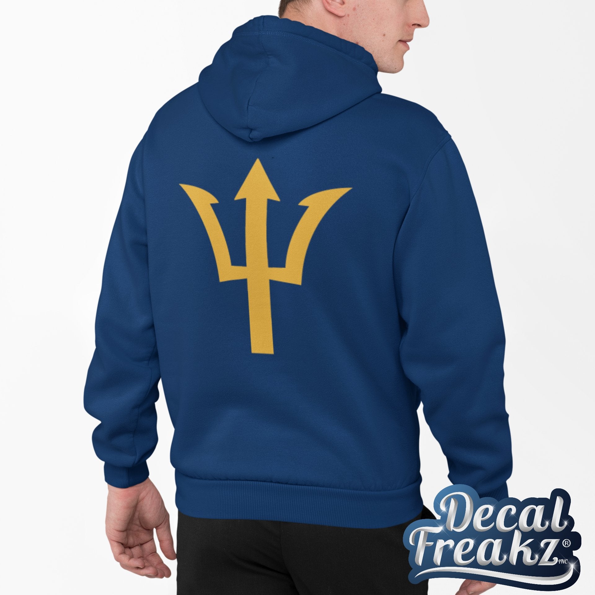 Navy Gaylord Trident Hoodie - DecalFreakz