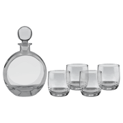 Personalized Round Decanter & Rocks Glass Gift Set - DecalFreakz