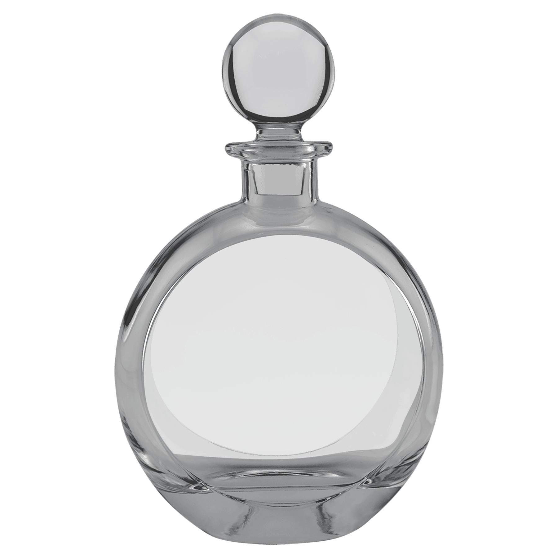 Personalized Round Decanter & Rocks Glass Gift Set - DecalFreakz