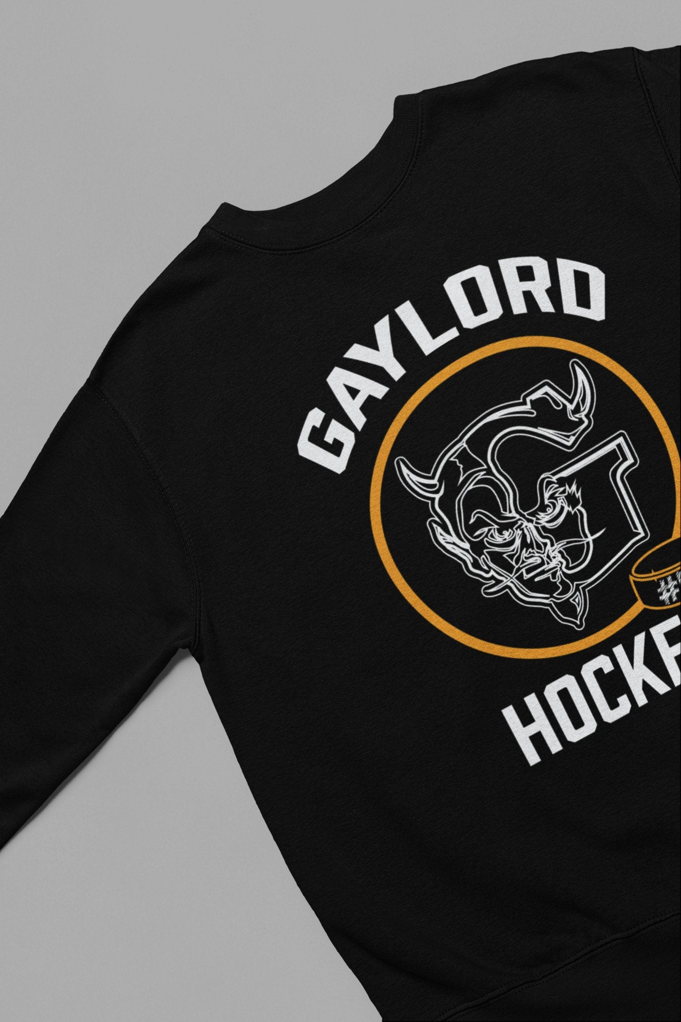 Player # Gaylord Hockey Devil G Hockey Sweatshirt - DecalFreakz