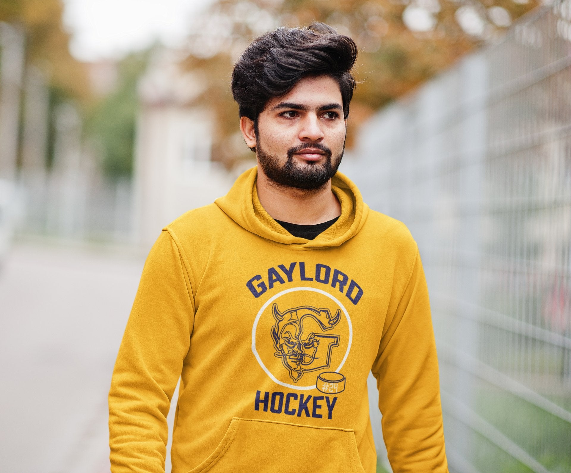 Player # Gaylord Hockey Devil G Hockey Sweatshirt - DecalFreakz