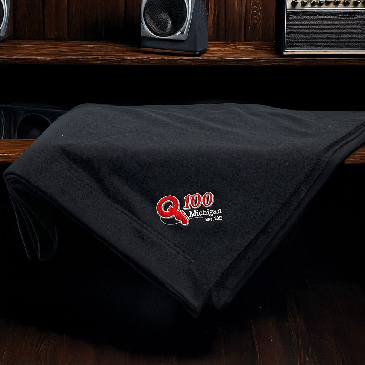 Q100 Embroidered Blanket - DecalFreakz