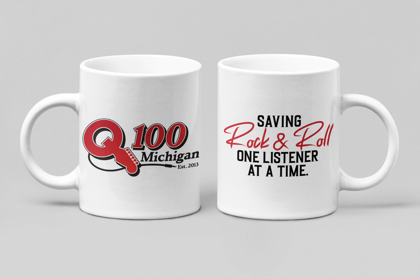 Q100 Saving Rock 11oz Coffee Mug - DecalFreakz