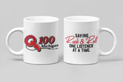 Q100 Saving Rock 11oz Coffee Mug - DecalFreakz