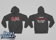 Q100 Saving Rock Hoodie - DecalFreakz