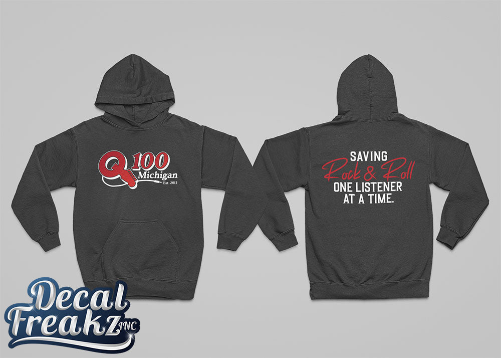 Q100 Saving Rock Hoodie - DecalFreakz