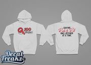 Q100 Saving Rock Hoodie - DecalFreakz