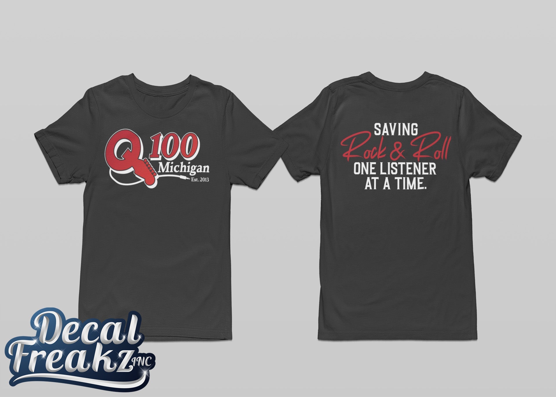 Q100 Saving Rock Tee - DecalFreakz