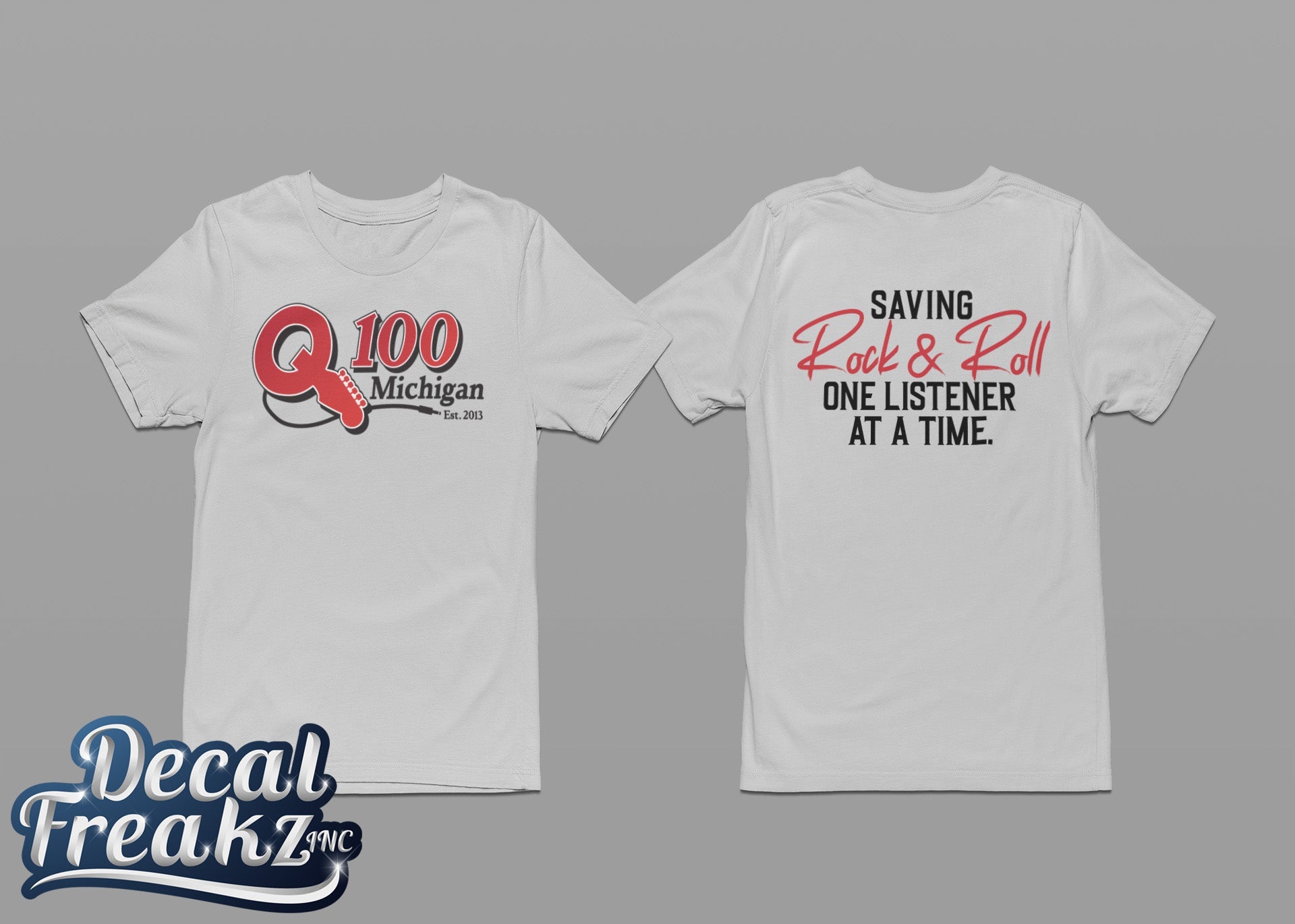 Q100 Saving Rock Tee - DecalFreakz