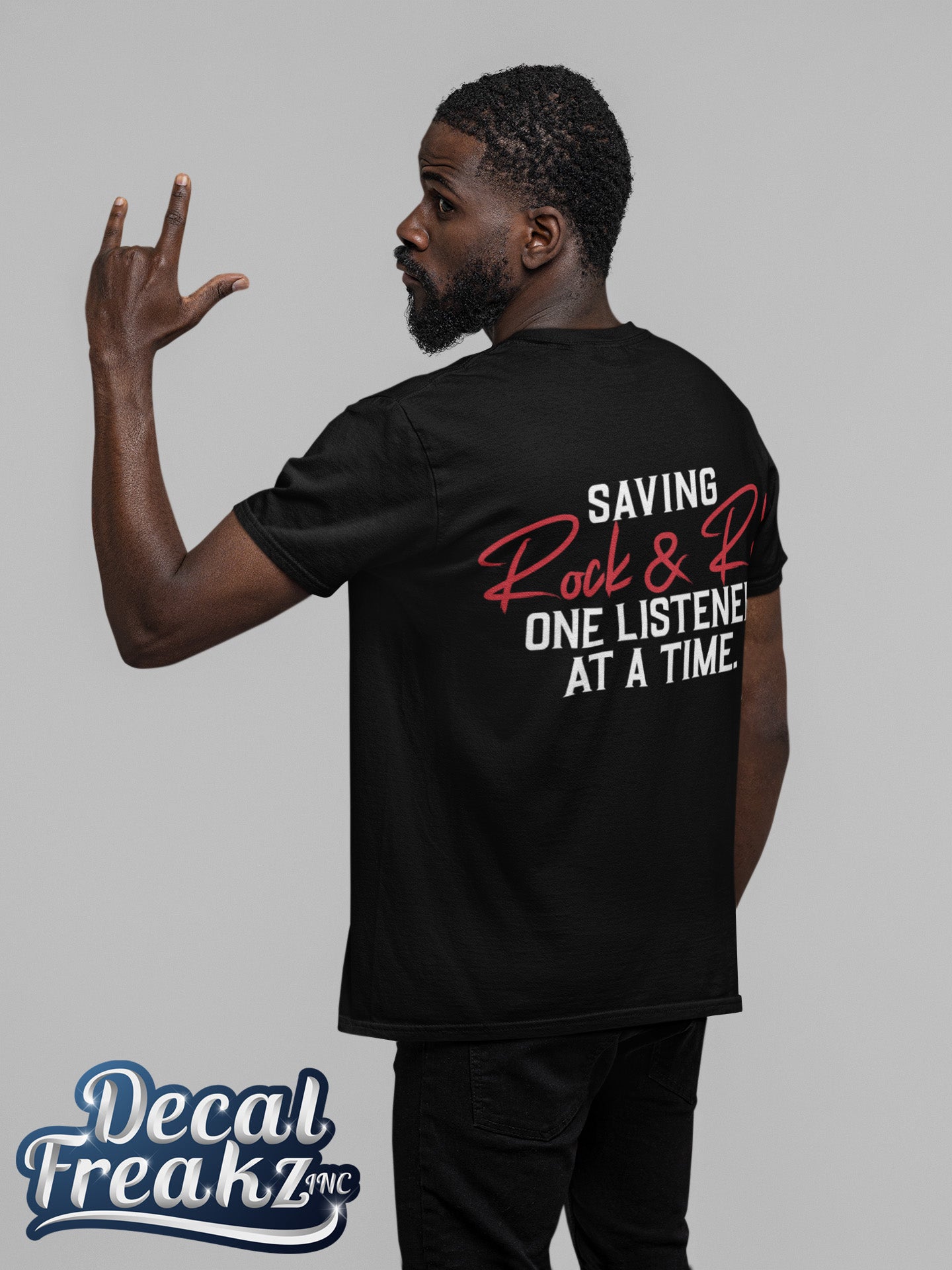 Q100 Saving Rock Tee - DecalFreakz