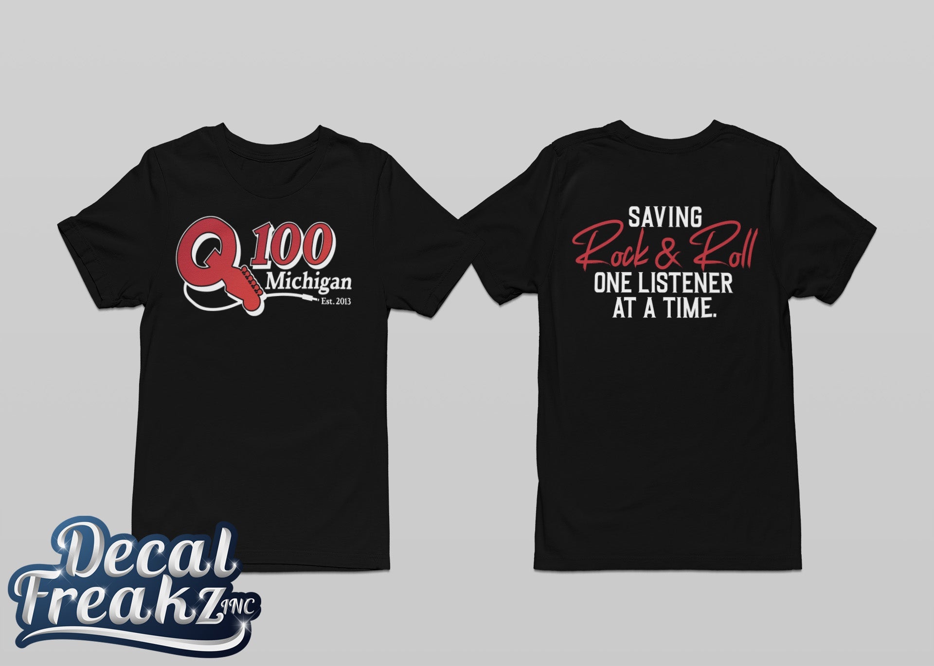 Q100 Saving Rock Tee - DecalFreakz