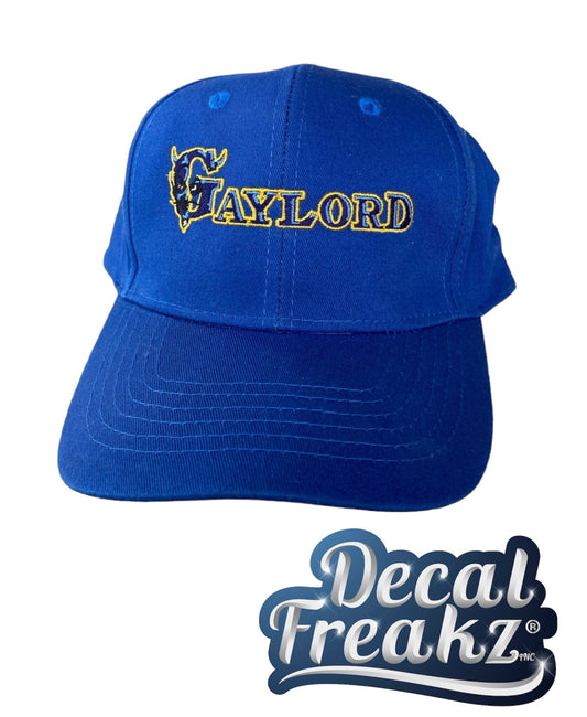 Royal Blue Gaylord Blue Devil Hat - DecalFreakz