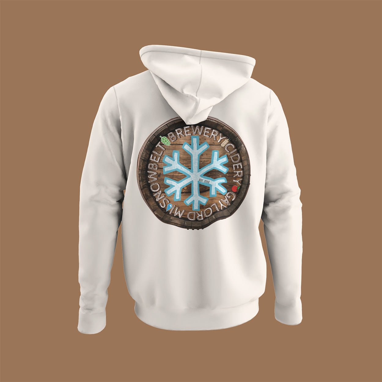 Snowbelt Brewing Co. Badge Hoodie - DecalFreakz