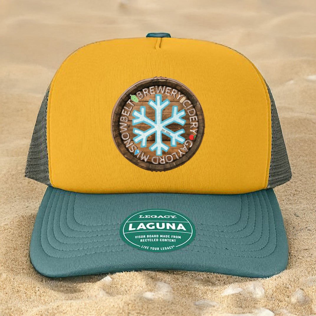 Snowbelt Brewing Co. Legacy Laguna Foam Trucker Hat - DecalFreakz