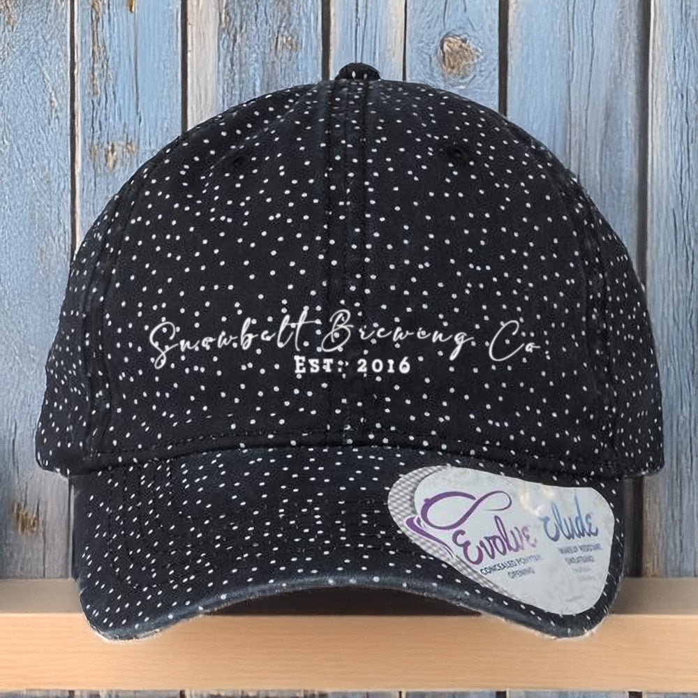 Snowbelt Brewing Co. Patterned Ponytail Cap - DecalFreakz