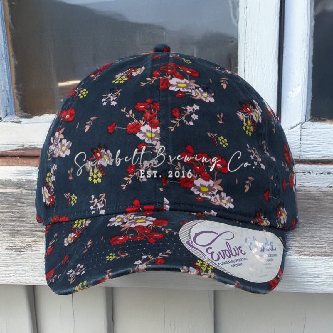 Snowbelt Brewing Co. Patterned Ponytail Cap - DecalFreakz