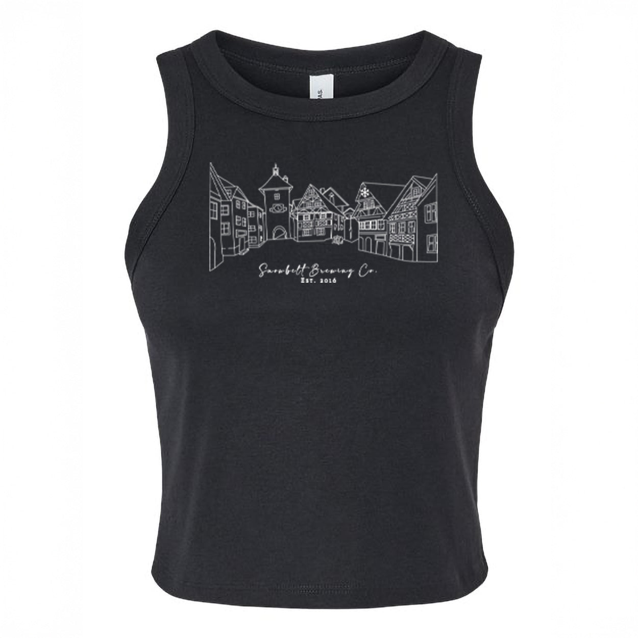 Snowbelt Brewing Fitted Crop Tank - DecalFreakz