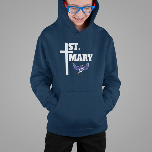 St. Mary Cross & Snowbird Youth and Toddler Hoodie - DecalFreakz
