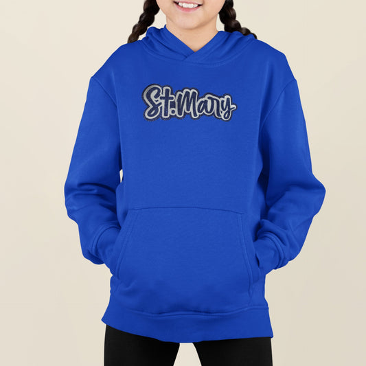 St. Mary Glitter Youth Hoodie - DecalFreakz