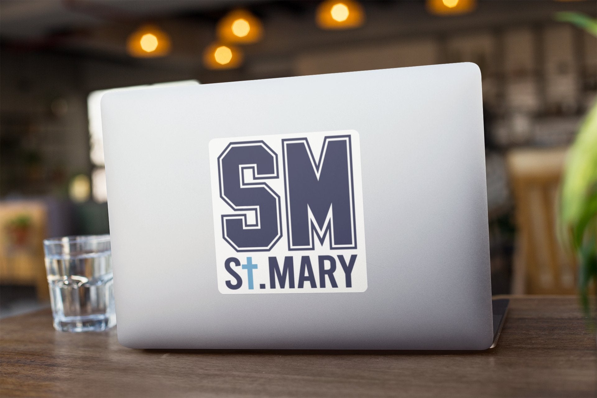 St.Mary Outline Stacked Decal - DecalFreakz