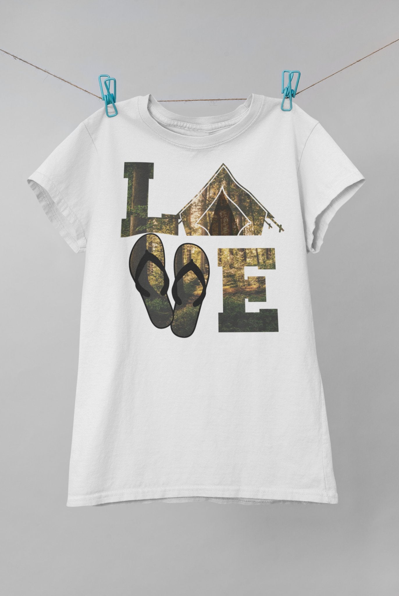 Tent LOVE Forest - Tank, T-Shirt, Hoodie With FREE Decal - DecalFreakz
